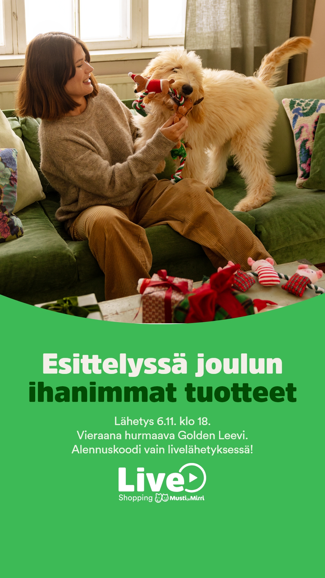 Katso video Live Shopping - Marraskuu