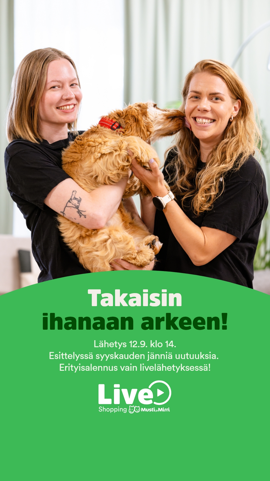 Katso video Liveshopping - Syyskuu