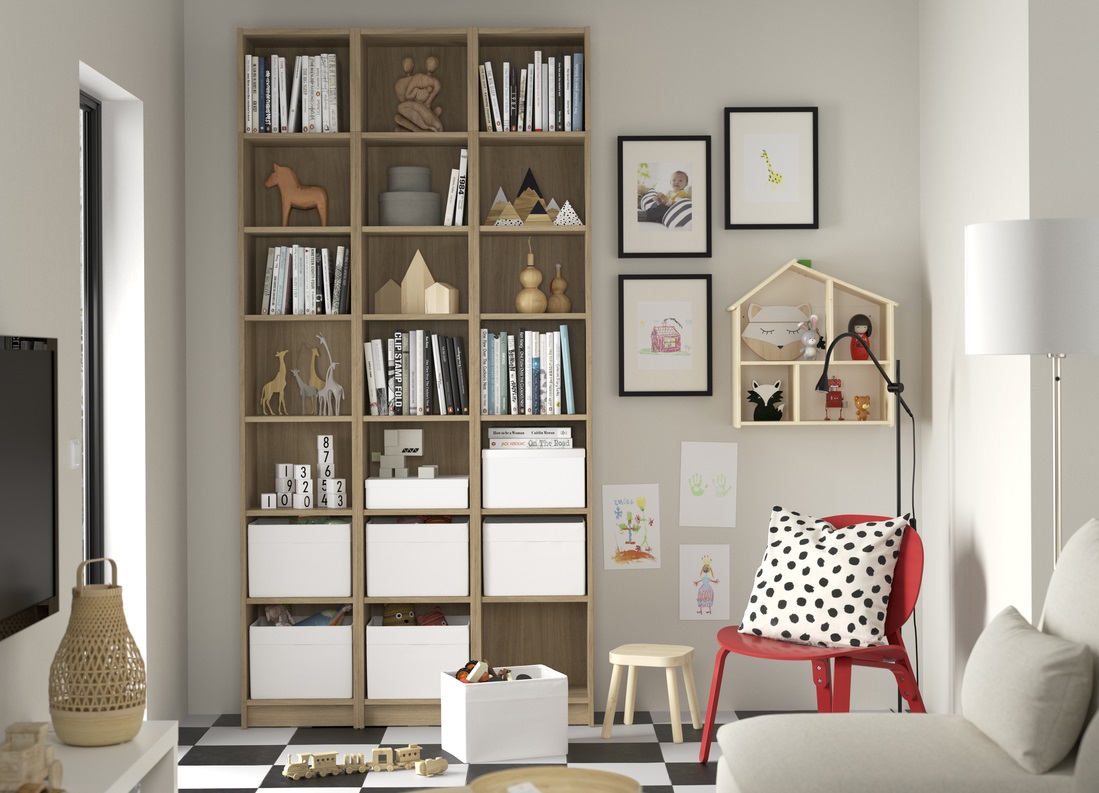本棚を、見せる収納でおしゃれにするコツ - イケアライブ｜IKEA【公式】